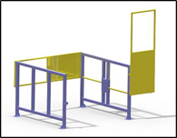 High Pallet Open Top Gate