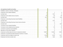 Occupational Safety and Health ABB+Group+Sustainability+Performance+2013