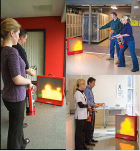 激光滅火器訓練系統 LASER-DRIVEN EXTINGUISHER TRAINING SYSTEM